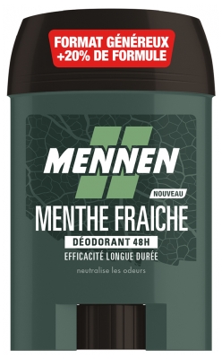 Mennen Déodorant Stick 48H Menthe Fraîche 60 ml