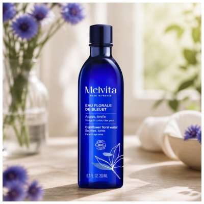 Melvita eau Florale de Bleuet Biologique 200 ML