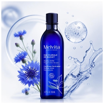 Melvita eau Florale de Bleuet Biologique 200 ML