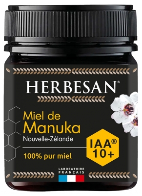 Herbesan Miel de Manuka de Nouvelle-Zélande IAA 10+ 250 g