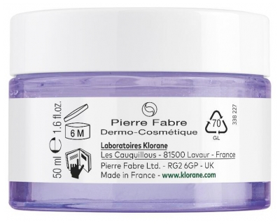 Klorane Bleuet Gel Crème Repulpant Hydratant 24H 50 ml