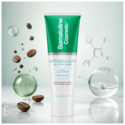 Somatoline Cosmetic Anti-Cellulite Gel Effet Froid 5% Caféine 250 ml