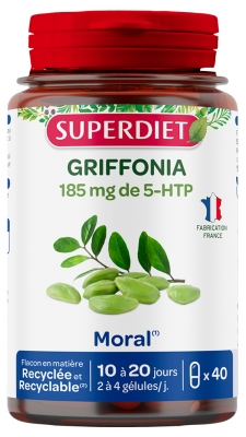 Superdiet Griffonia 185 mg de 5-HTP 40 Unités