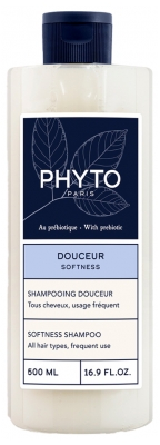 Phyto Douceur Shampooing Usage Fréquent Tous Cheveux 500 ml
