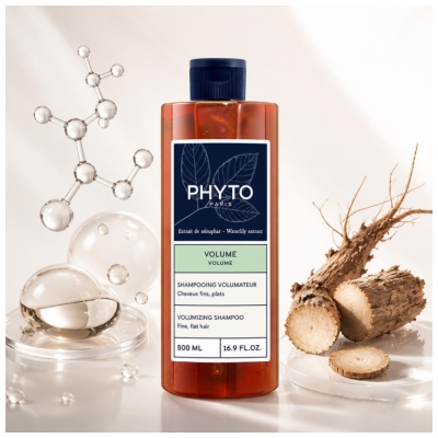 Phyto Volume Shampooing Volumateur Cheveux Fins et Plats 500 ml