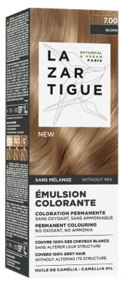 Lazartigue Émulsion Colorante 4 Produits - Coloration : 7.00 Blond
