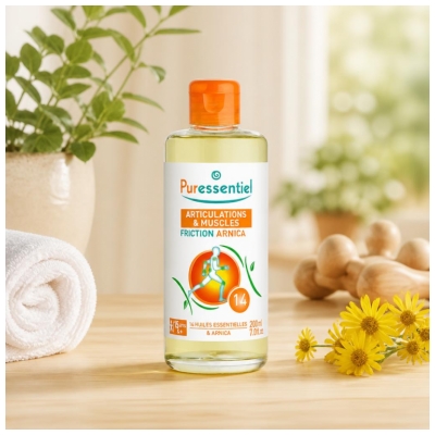 Puressentiel Friction Articulations & Muscles Arnica Aux 14 Huiles Essentielles - 200 ml