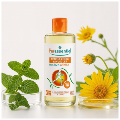 Puressentiel Friction Articulations & Muscles Arnica Aux 14 Huiles Essentielles - 200 ml