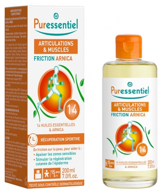 Puressentiel Friction Articulations & Muscles Arnica Aux 14 Huiles Essentielles - 200 ml