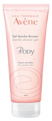 Avène Body Eau Thermale - - Gel Douche Douceur - Peaux Sensibles Visage et Corps 100 ml