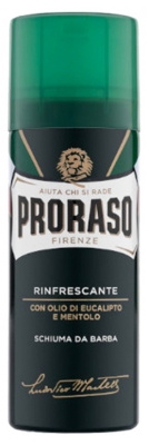 Proraso Mousse à Raser Rafraîchissante pour la Barbe 50 ml