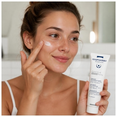 Isispharma Glyco-A Medium Peeling Crème Nuit 12% d'Acide Glycolique 30 ml