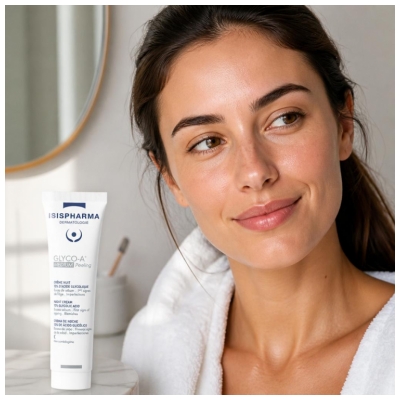 Isispharma Glyco-A Medium Peeling Crème Nuit 12% d'Acide Glycolique 30 ml