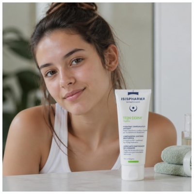 Isispharma Teen Derm Hydra Hydratant Compensateur et Apaisant 100 ML