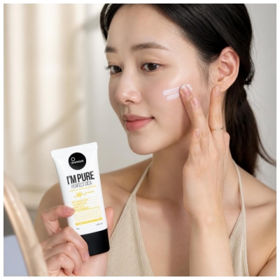 Suntique I'm Pure Perfect Cica Crème Solaire SPF 50 + 50 ML