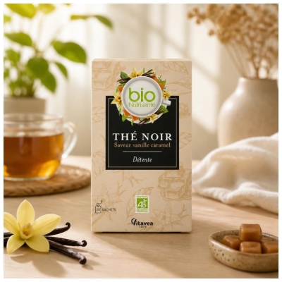 Vitavea Infusion Froide Détente Vanille Caramel Bio 20 Sachets