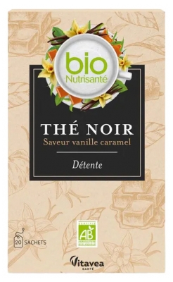 Vitavea Infusion Froide Détente Vanille Caramel Bio 20 Sachets