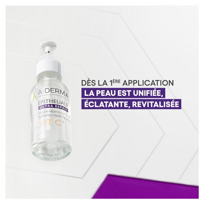 A-DERMA Epitheliale A.H Ultra Repair Sérum Réparateur & Éclat Visage 30 ML