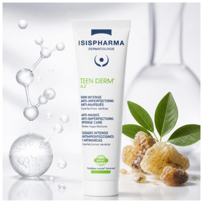 Isispharma Teen Derm A.Z Soin intense Anti-Imperfections Anti-Marques Imperfections Sévères 30 ml