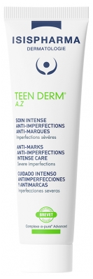 Isispharma Teen Derm A.Z Soin intense Anti-Imperfections Anti-Marques Imperfections Sévères 30 ml