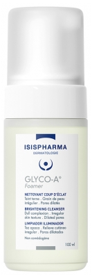 Isispharma Glyco-A Foamer Nettoyant Coup d'Éclat Teint Ternes 100 ml