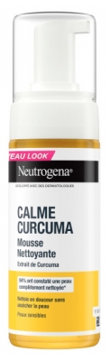 Neutrogena Calme Curcuma Mousse Nettoyante Peaux Sensibles 150 ml