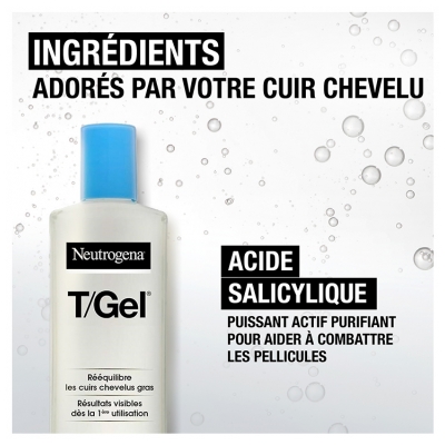 Cicabiafine Neutrogena® T/gel Pellicules Grasses / Flacon 250 ml