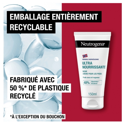Neutrogena ® Crème Pieds Très Secs & Abimés / Tube 150 ml