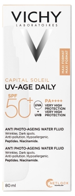Vichy Capital Soleil UV-Age Daily Fluide Anti Photovieillissement SPF50+ Corps 80 ML