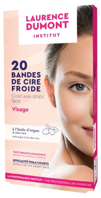 Laurence Dumont Institut 20 Bandes de Cire Froide Visage