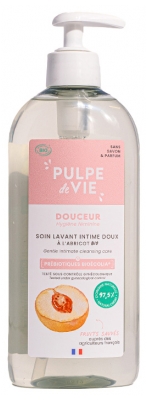 Pulpe de Vie Soin Lavant Intime Abricot Doux Bio 400 ml