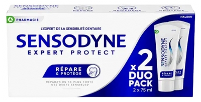 Sensodyne Expert Protect Dentifrice Répare & Protège Lot de 2 x 75 ml