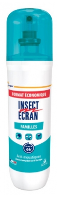 Insect Ecran Anti-Moustiques Spray Répulsif Peau 200 ml