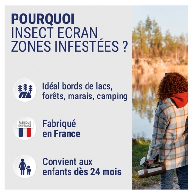 Insect Ecran Zones Infestées Adultes et Enfants Flacon 100 ml