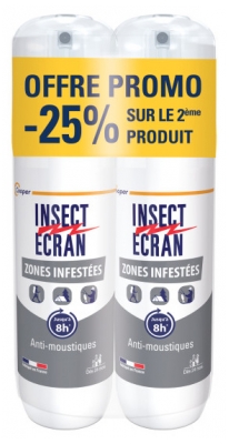 Insect Ecran Spray Zones Infestées Lot de 2 x 100 ml