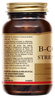 Solgar B-Complex Stress Formula Comprimés