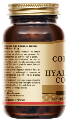Solgar Complexe Collagène et Acide Hyaluronique 30 Tablets
