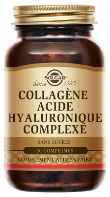 Solgar Complexe Collagène et Acide Hyaluronique 30 Tablets