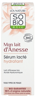 Léa Nature SO BIO étic Mon Lait d'Ânesse Sérum Lacté Hydratant Biologique 30 ML