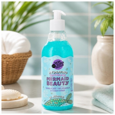 Organic Shop Skin Super Good Mermaid Beauty Gel Douche Hydratant Algue 500 ML