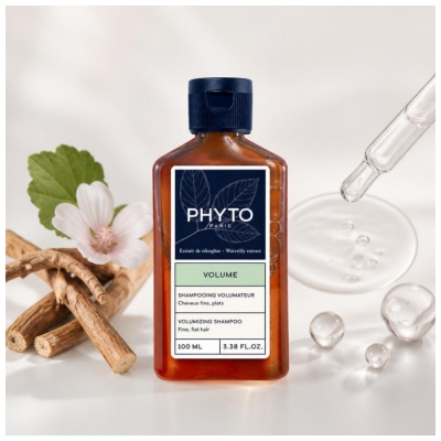 Phyto Volume Shampooing Volumateur Cheveux Fins et Plats 100 ml