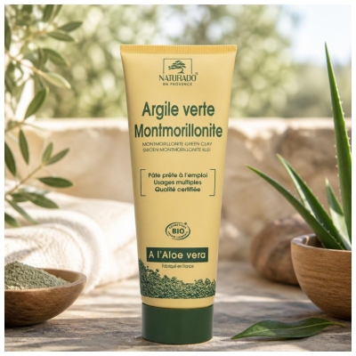Naturado en Provence Argile Verte Montmorillonite Bio 300 g