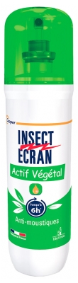 Insect Ecran Spray Anti-Moustiques 12H Actif d'Origine Végétal 100 ml