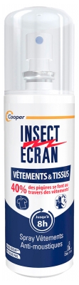 Insect Ecran Spray Insecticide Vêtements & Tissus Jusqu'à 8h 100 ml
