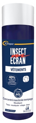 Insect Ecran Vêtements Concentré Insecticide Trempage Moustiques 200 ml 