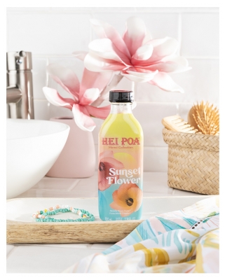 Hei Poa Monoï Collection Sunset Flower Corps et Cheveux 100 ml
