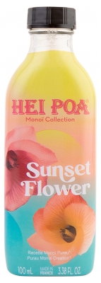 Hei Poa Monoï Collection Sunset Flower Corps et Cheveux 100 ml