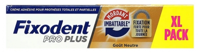 Fixodent Pro Plus Crème Adhésive Fixation Forte Goût Neutre 57 Grammes