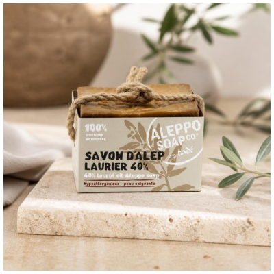 Tadé Savon d'Alep Laurier 40% 200 Grammes