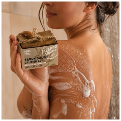 Tadé Savon d'Alep Laurier 40% 200 Grammes